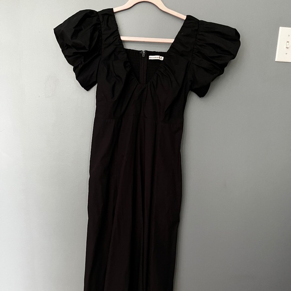 Abercrombie & Fitch Black midi dress - Picture 1 of 5